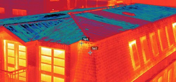 thermal imaging drone inspection