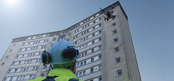 aerial drone surveys in Scotland & North England