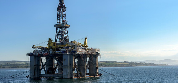 oil platform structural ndt drone inspection